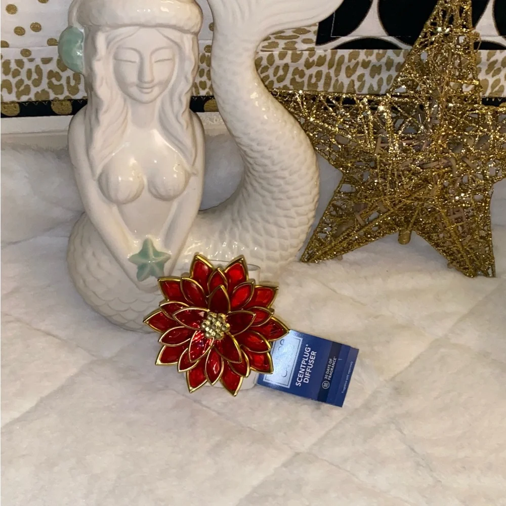 YANKEE CANDLE POINSETTIA SCENTPLUG DIFFUSER